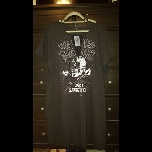 Torrid Wicked Black Catz Tshirt Dress